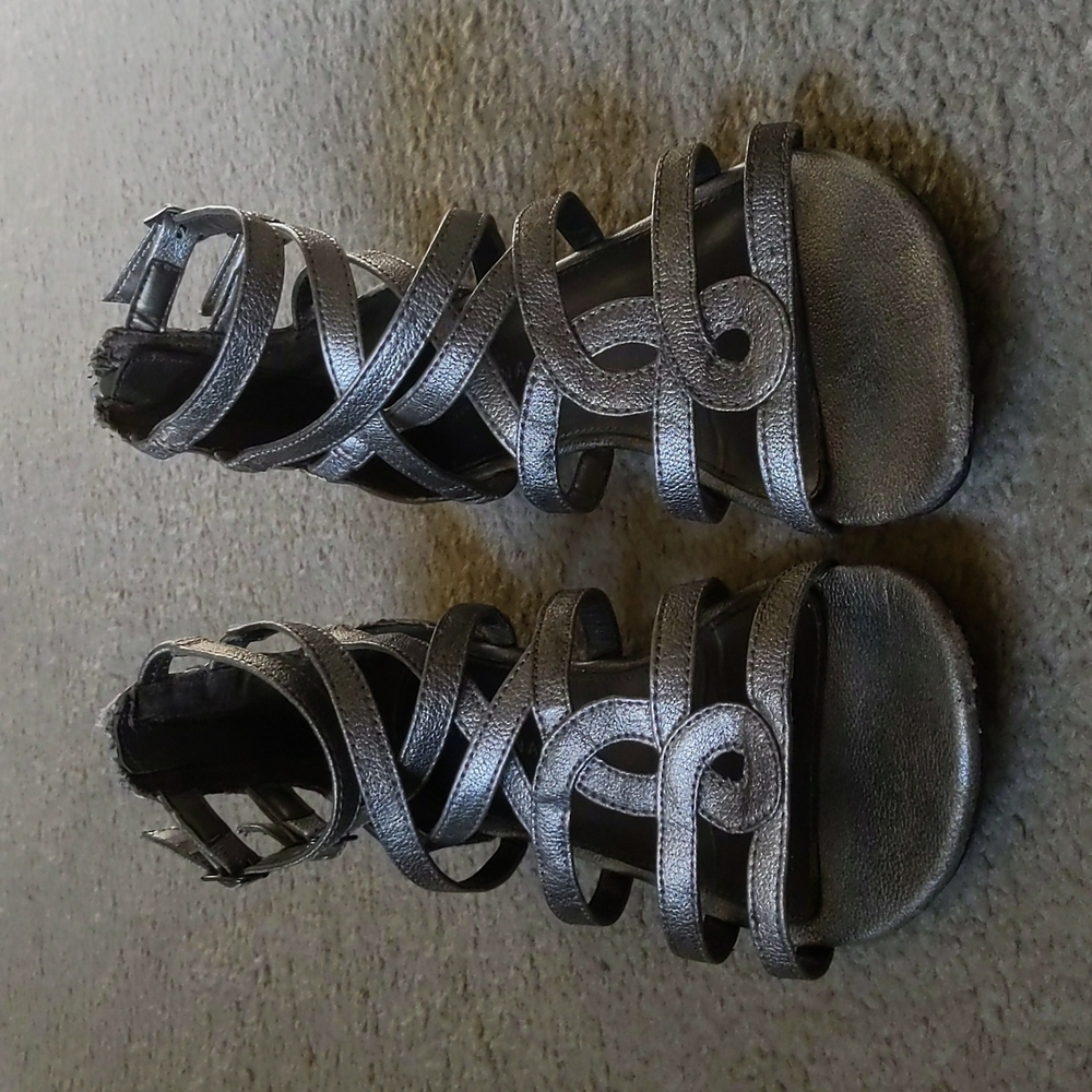 Arizona Pewter Gladiator Style Sandals